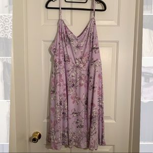 Dark Purple & Lilac Summer Dress